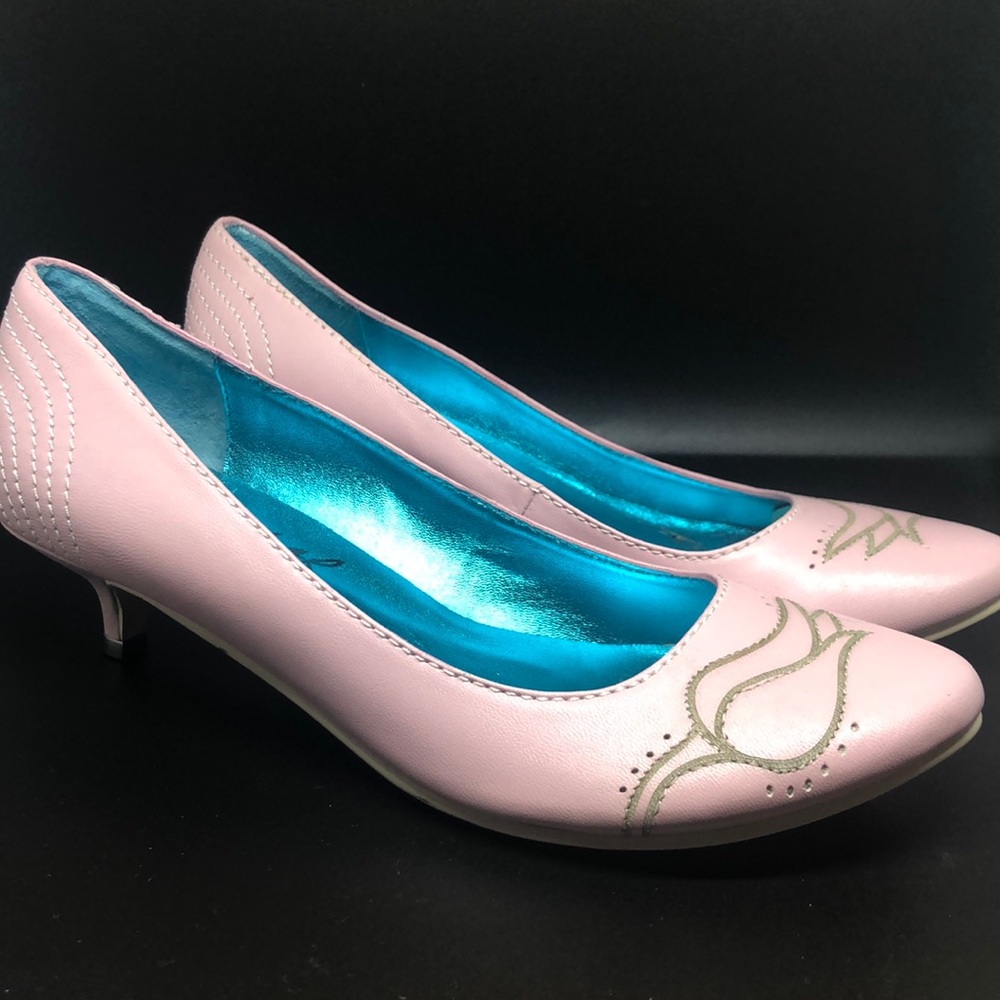 Rose Bud Pink Tiny heels - Picture 2 of 5
